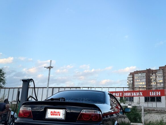 1990 Toyota Chaser IV (X80), чёрный, 1220000 рублей - вид 2