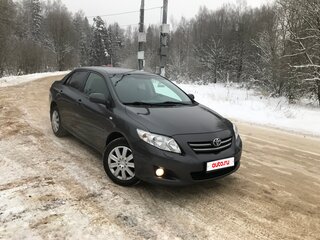 2007 Toyota Corolla AMT X (E140, E150), серый, 750000 рублей, вид 1