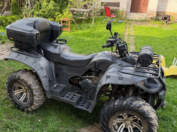 2011 Stels ATV-500, чёрный, 330000 рублей - вид 17