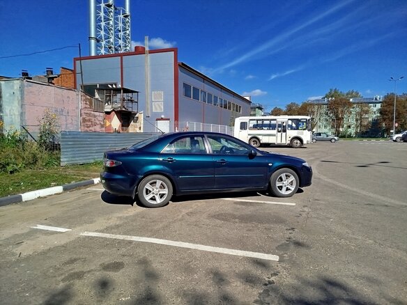 2005 Mazda 6 I (GG) Рестайлинг, зелёный, 680000 рублей - вид 12