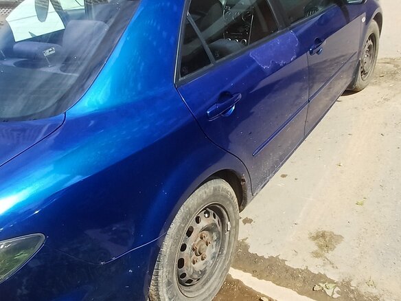 2006 Mazda 6 I (GG) Рестайлинг, синий, 510000 рублей - вид 10