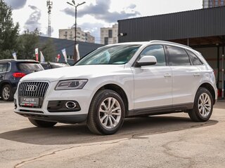 2013 Audi Q5 I (8R) Рестайлинг, белый, 1899000 рублей, вид 2