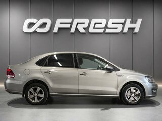 2018 Volkswagen Polo V Рестайлинг, серебристый, 1570000 рублей, вид 5