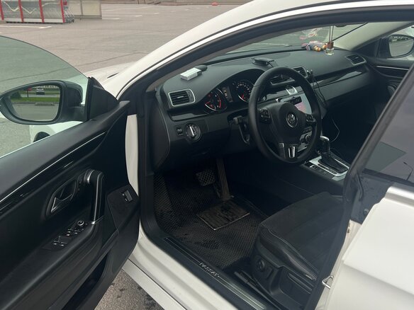2012 Volkswagen Passat CC I Рестайлинг, белый, 1200000 рублей - вид 11