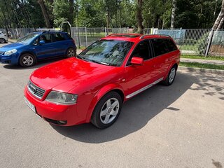 2001 Audi A6 allroad I (C5), красный, 950000 рублей, вид 2