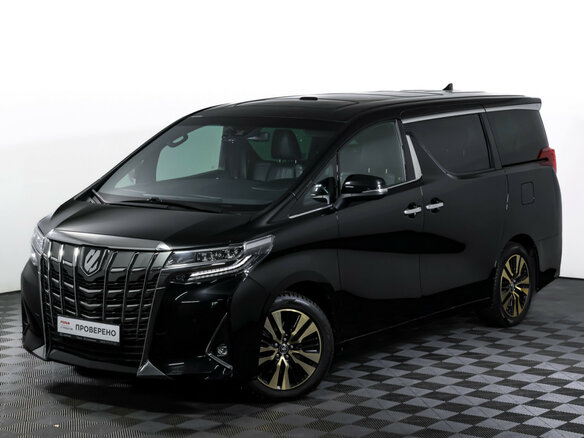 2021 Toyota Alphard III Рестайлинг, чёрный, 5760000 рублей - вид 26