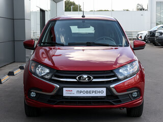 2021 Lada (ВАЗ) Granta I Рестайлинг, красный, 829000 рублей, вид 2