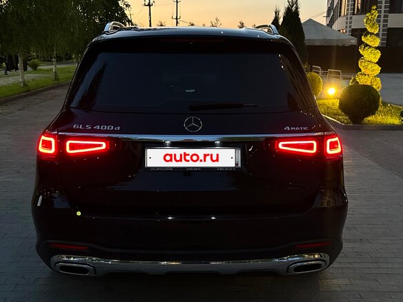 2020 Mercedes-Benz GLS 400 d II (X167), чёрный, 9700000 рублей - вид 8