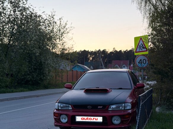 2000 Subaru Impreza I, красный, 340000 рублей - вид 26