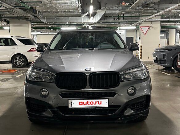2017 BMW X6 30d II (F16), серый, 3200000 рублей - вид 1