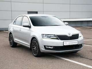 2019 Skoda Rapid I Рестайлинг, серый, 1499000 рублей, вид 3