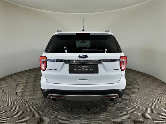2016 Ford Explorer V Рестайлинг, белый - вид 2
