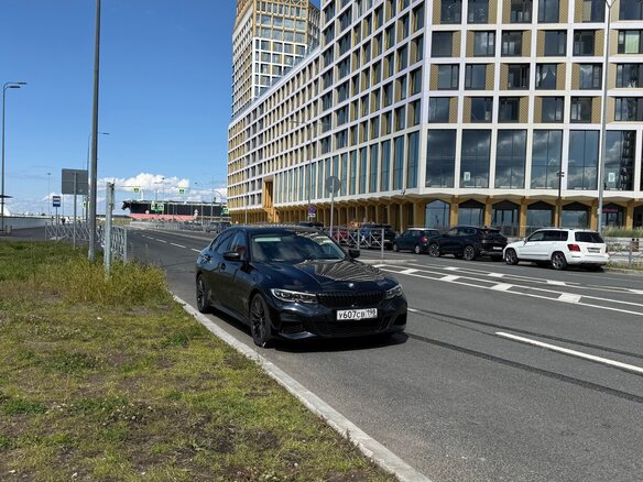 2021 BMW 3 серии 325Li VII (G2x), синий - вид 11