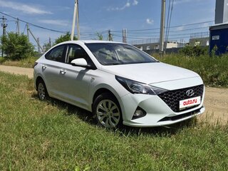 2022 Hyundai Solaris II Рестайлинг, белый, 1175000 рублей, вид 3