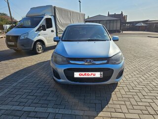 2014 Lada (ВАЗ) Kalina II, голубой, 550000 рублей, вид 2