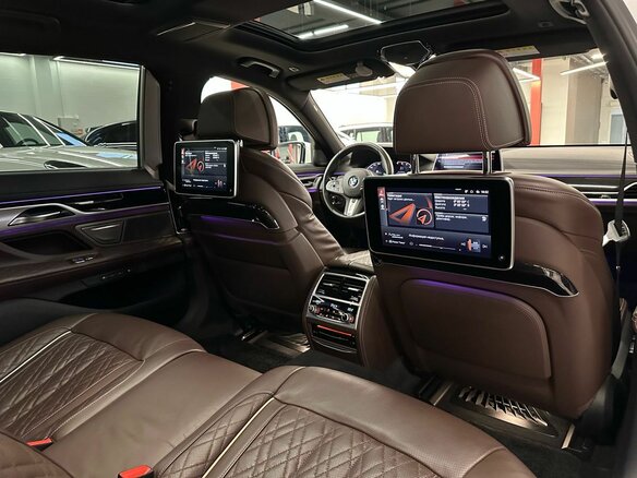 2019 BMW 7 серии Long 730Ld xDrive VI (G11/G12) Рестайлинг, белый, 7899000 рублей - вид 28