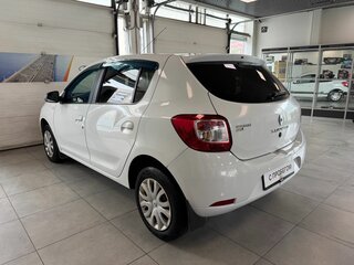 2015 Renault Sandero II, белый, 745000 рублей, вид 4