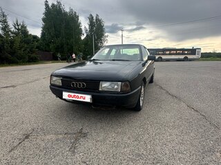 1991 Audi 80 IV (B3), чёрный, 115000 рублей, вид 1