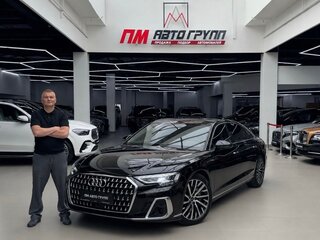2025 Audi A8 Long 55 TFSI IV (D5) Рестайлинг, чёрный, 21990000 рублей, вид 1