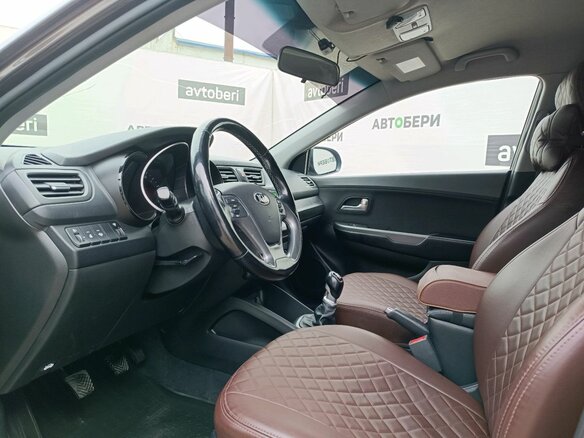 2016 Kia Rio III Рестайлинг, коричневый - вид 8