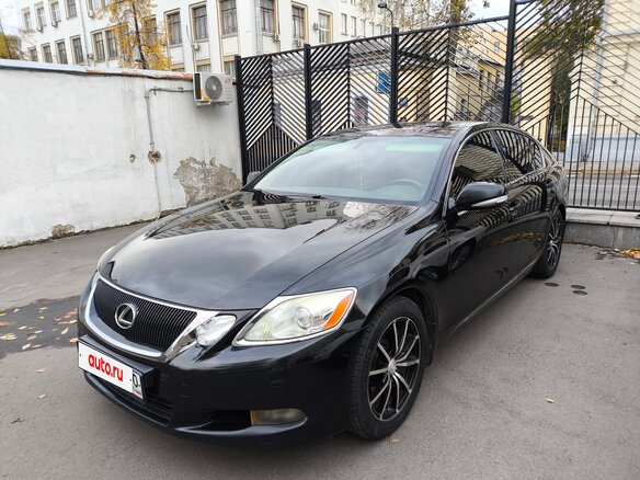 2008 Lexus GS 300 III Рестайлинг, чёрный, 1500000 рублей - вид 1