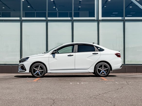 2023 Lada (ВАЗ) Vesta I Рестайлинг (NG), белый - вид 6