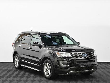 2017 Ford Explorer V Рестайлинг, чёрный, 1965000 рублей, вид 1