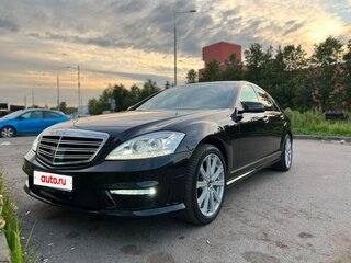 2008 Mercedes-Benz S-Класс 320 V (W221), чёрный, 1550000 рублей, вид 2