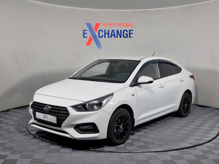 2019 Hyundai Solaris II, белый, 1175000 рублей, вид 1