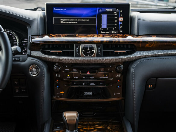 2021 Lexus LX 570 III Рестайлинг 2, чёрный, 8100000 рублей - вид 19