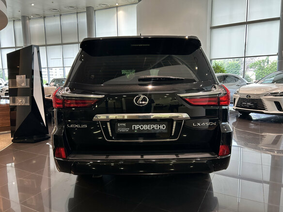 2017 Lexus LX 450d III Рестайлинг 2, чёрный, 7649000 рублей - вид 5