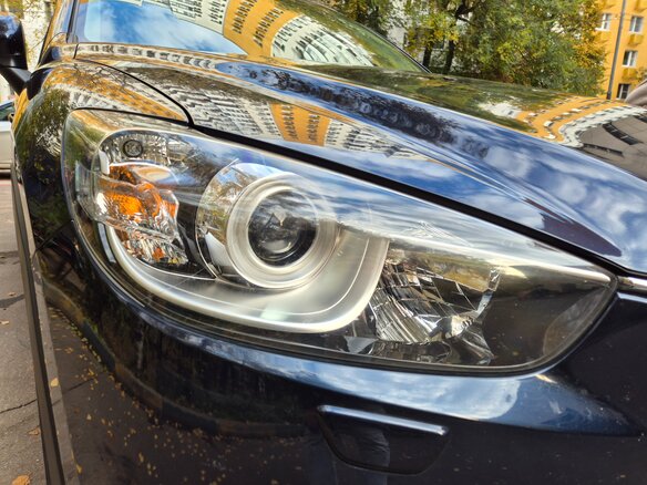 2015 Mazda CX-5 I Рестайлинг, синий, 2200000 рублей - вид 1