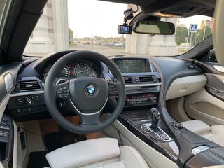 2012 BMW 6 серии Gran Coupe 640i III (F06/F13/F12), чёрный, 3050000 рублей, вид 3