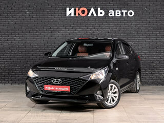 2021 Hyundai Solaris II Рестайлинг, чёрный, 1270000 рублей, вид 1