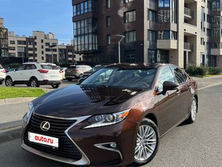 2016 Lexus ES 350 VI Рестайлинг, коричневый, 2990000 рублей, вид 1