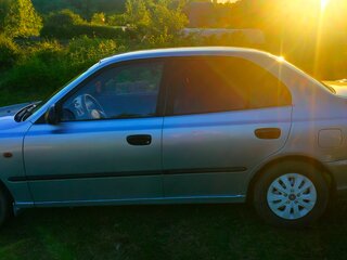 2008 Hyundai Accent ТагАЗ II, серебристый, 300000 рублей, вид 4