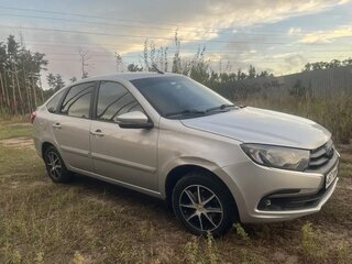 2018 Lada (ВАЗ) Granta I Рестайлинг, серебристый, 515000 рублей, вид 1