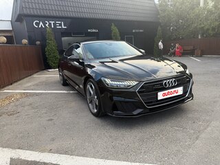 2021 Audi A7 50 TDI II (4K), чёрный, 6600000 рублей, вид 2