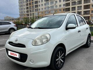2011 Nissan Micra IV (K13), белый, 490000 рублей, вид 1