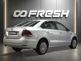 2018 Volkswagen Polo V Рестайлинг, серебристый, 1330000 рублей, вид 2