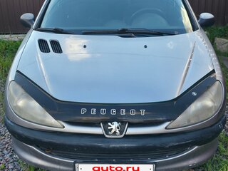 2000 Peugeot 206, серебристый, 200000 рублей, вид 1