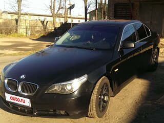 2004 BMW 5 серии 525i V (E60/E61), чёрный, 799000 рублей, вид 3