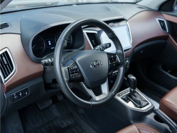 2021 Hyundai Creta I Рестайлинг, чёрный, 2080000 рублей - вид 10
