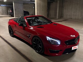 2012 Mercedes-Benz SL-Класс AMG 63 AMG III (R231), красный, 6200000 рублей, вид 1