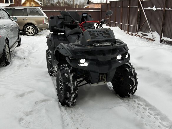2021 Stels ATV-850 Guepard Trophy, чёрный, 690000 рублей