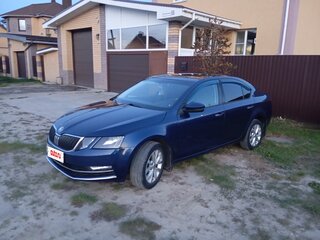 2017 Skoda Octavia III (A7) Рестайлинг, синий, 1330000 рублей, вид 1
