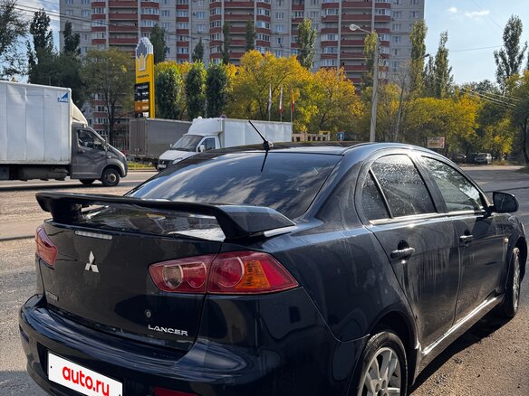 2008 Mitsubishi Lancer X, чёрный, 598586 рублей - вид 2