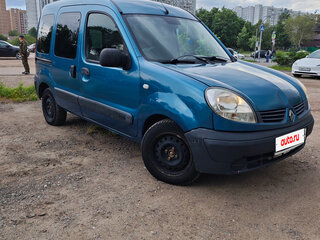 2005 Renault Kangoo I Рестайлинг, синий, 299000 рублей, вид 3