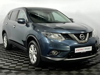 2017 Nissan X-Trail III, синий, 1900000 рублей, вид 4