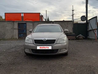2009 Skoda Octavia DSG7 II (A5) Рестайлинг, серый, 570000 рублей, вид 2